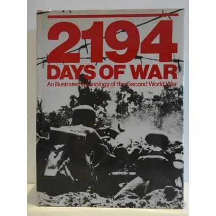 2194 Days Of War By Cesare Salmaggi