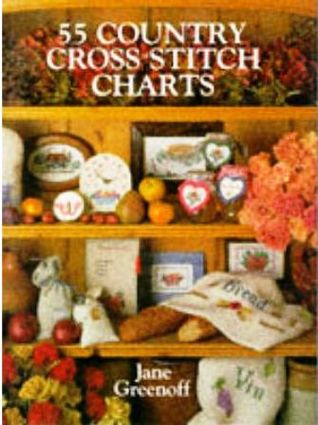 55 Country Cross-Stitch Charts (Hardcover)