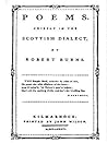 Poems Chiefly in the Scottish Dialect by Robert Burns Poems Chiefly in the Scottish Dialect by Robert Burns