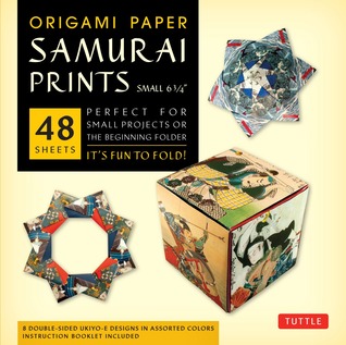 Origami Paper - Samurai Prints - Small 6 3/4" - 48 Sheets: Tuttle Origami Paper: Origami Sheets Printed with 8 Different Designs: Instructions for 6 Projects Included (Paperback)