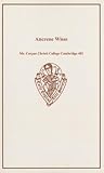 The English Text of the Ancrene Riwle: Ancrene Wisse: Corpus Christi College Cambridge MS 402