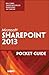 Microsoft Sharepoint 2013 Pocket Guide