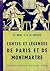 Contes et légendes de paris et de montmartre by Adhemar De Montgon