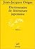 Dictionnaire de littérature japonaise