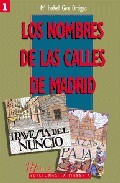 Los nombres de las calles de Madrid (Staple Bound)