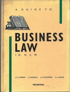 A Guide to Business Law in New South Wales
