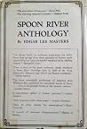 Spoon River Anthology by Edgar Lee Masters