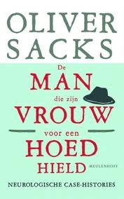 De man die zijn vrouw voor een hoed hield