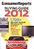 Consumer Reports Buying Guide 2012