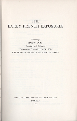 The Early French Exposures: 1737-1751 (Hardcover)