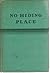 No Hiding Place: An Autobio...