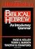 A Handbook to Biblical Hebrew: An Introductory Grammar
