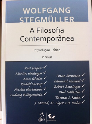 A Filosofia Contemporânea (Paperback)