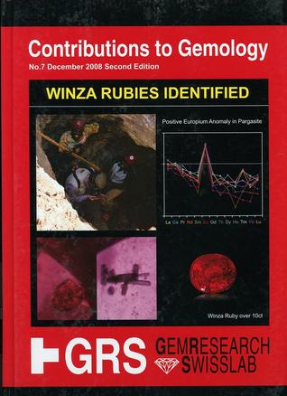 Contributions to Gemology No.7 - Winza rubies identified (Hardcover)