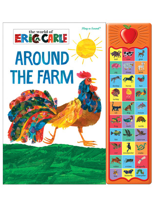 Book cover: Around the Farm Soundbook (The World of Eric Carle) by Eric Carle