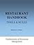 Restaurant Handbook - Tools & Rules: Fundamentals of Restaurant Management