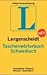 Taschenwörterbuch Schwedisch: Schwedisch-Deutsch, Deutsch-Schwedisch