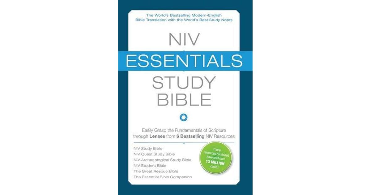 NIV Lenses Bible Easily Grasp the Essentials of Scripture by Anonymous