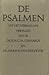 De psalmen: uit het Hebreeuws vertaald door Dr. Ida G.M. Gerhardt en Dr. Marie H. van der Zeyde