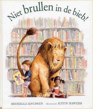 Niet brullen in de bieb!
