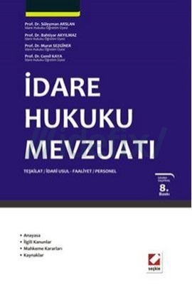 İdare Hukuku Mevzuatı