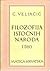 Filozofija istočnih naroda I