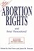 Abortion Rights And Fetal 'Personhood' by Edd Doerr