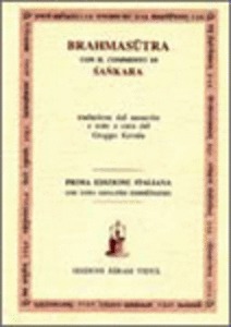 Brahmasutra con il commento di Sankara