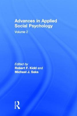 Advances in Applied Social Psychology (Applied Psychology Series)