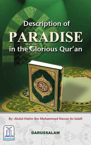 Capa do Livro Description of Paradise in the Glorious Qur'an