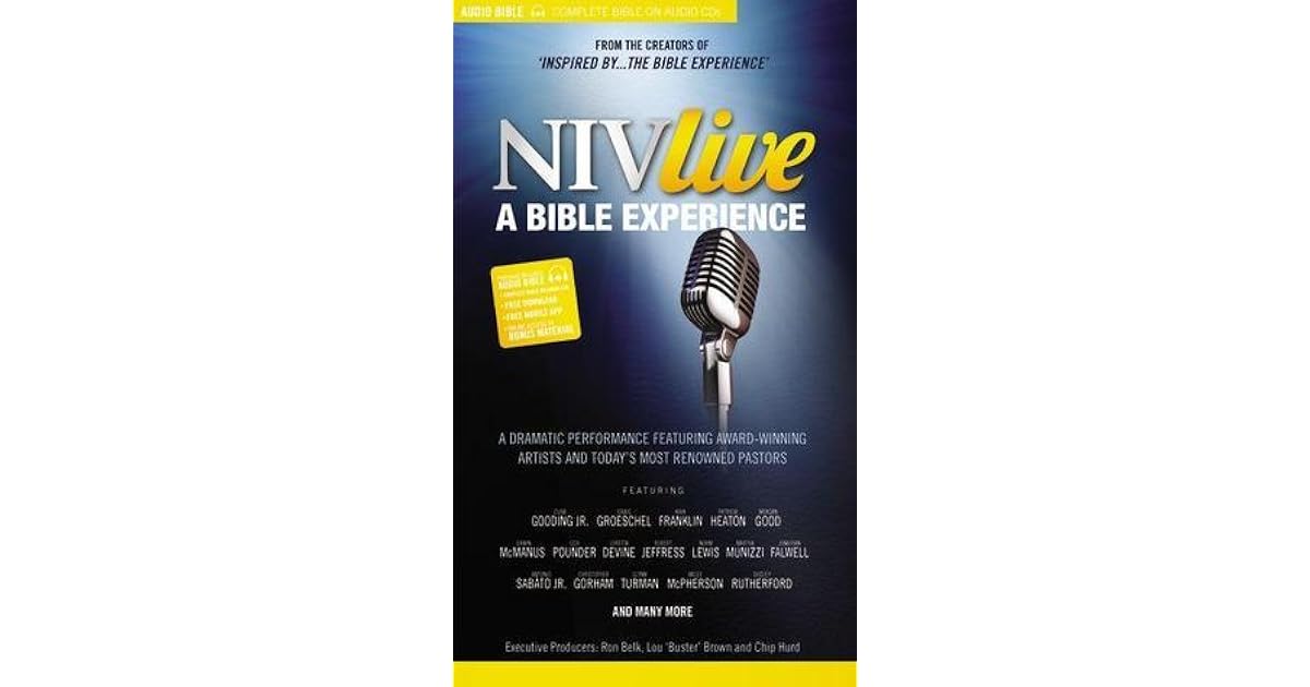 NIV LIVE, Audio CD A New Bible Experience by Anonymous