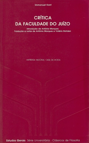 Crítica da Faculdade do Juízo
