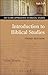 Introduction to Biblical Studies