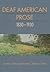 Deaf American Prose, 1830-1930