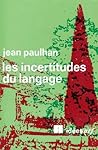 Les incertitudes du langage : entretiens à la radio avec Robert Mallet