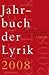 Jahrbuch der Lyrik 2008