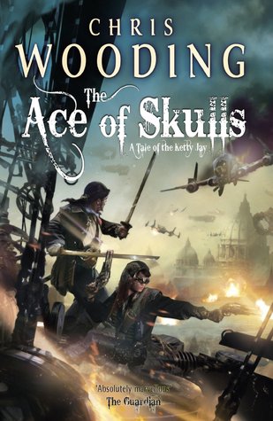 Portada de The Ace of Skulls, de Chris Wooding