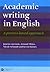Academic Writing in English: A Process-Based Approach