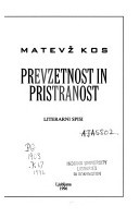 Prevzetnost in pristranost