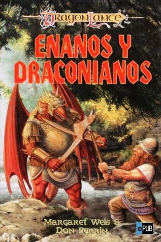 Portada de Enanos y draconianos, de Margaret Weis