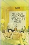 Klingsor's Last Summer by Hermann Hesse