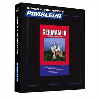 Pimsleur German Level 3 CD [Lessons 1-30]