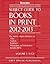 Subject Guide to Books in P...