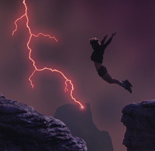 Dancing With The Gods: A true story of fate, choices and foolishness. Surviving lightening on Yosemite's clouds rest andhalf dome