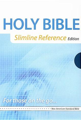 Holy Bible: New American Standard Bible, Updated, Royal Blue, Slimline Reference, Bonded Leather