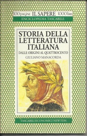 Storia della letteratura italiana: Dalle origini al Quattrocento