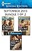 Harlequin Special Edition September 2013 - Bundle 1 of 2: The Maverick & the Manhattanite\A Very Special Delivery\The Bonus Mom