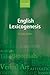 English Lexicogenesis (Oxford Linguistics)