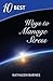 10 Best Ways to Manage Stress by Kathleen Barnes