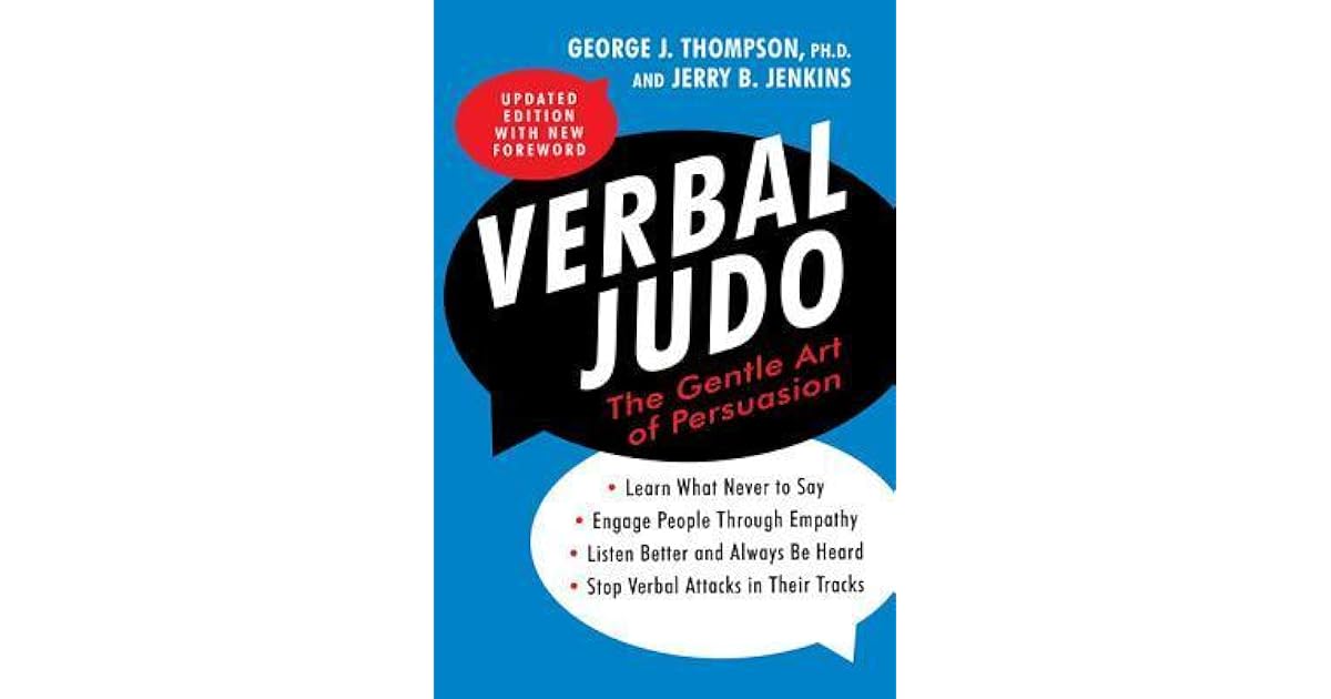 Verbal Judo by J. Thompson